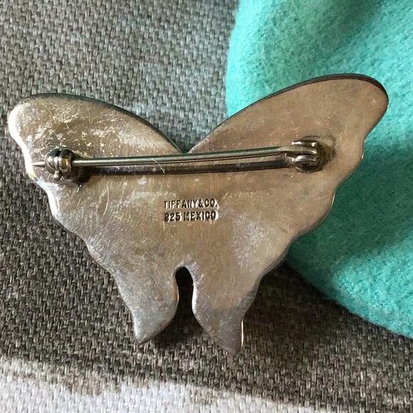 Tiffany & Co. Silver Butterfly Brooch - Picture 2 of 6